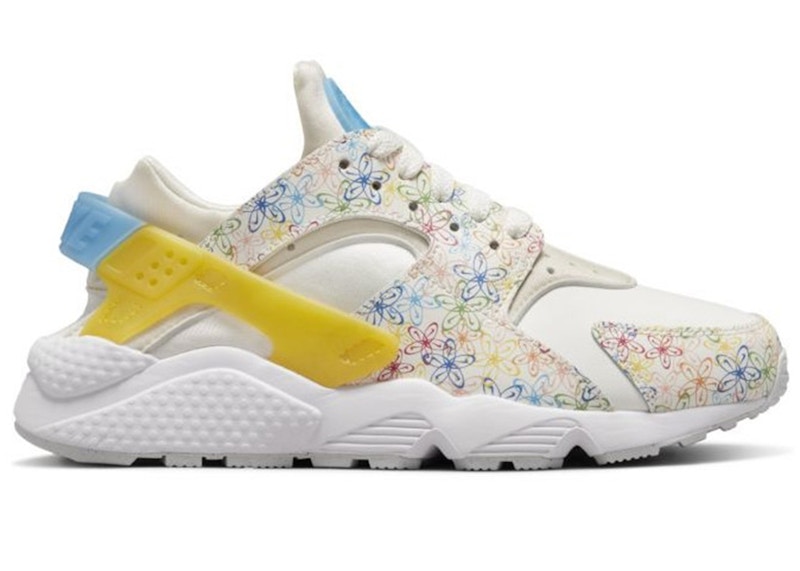 Nike air huarache pink floral best sale