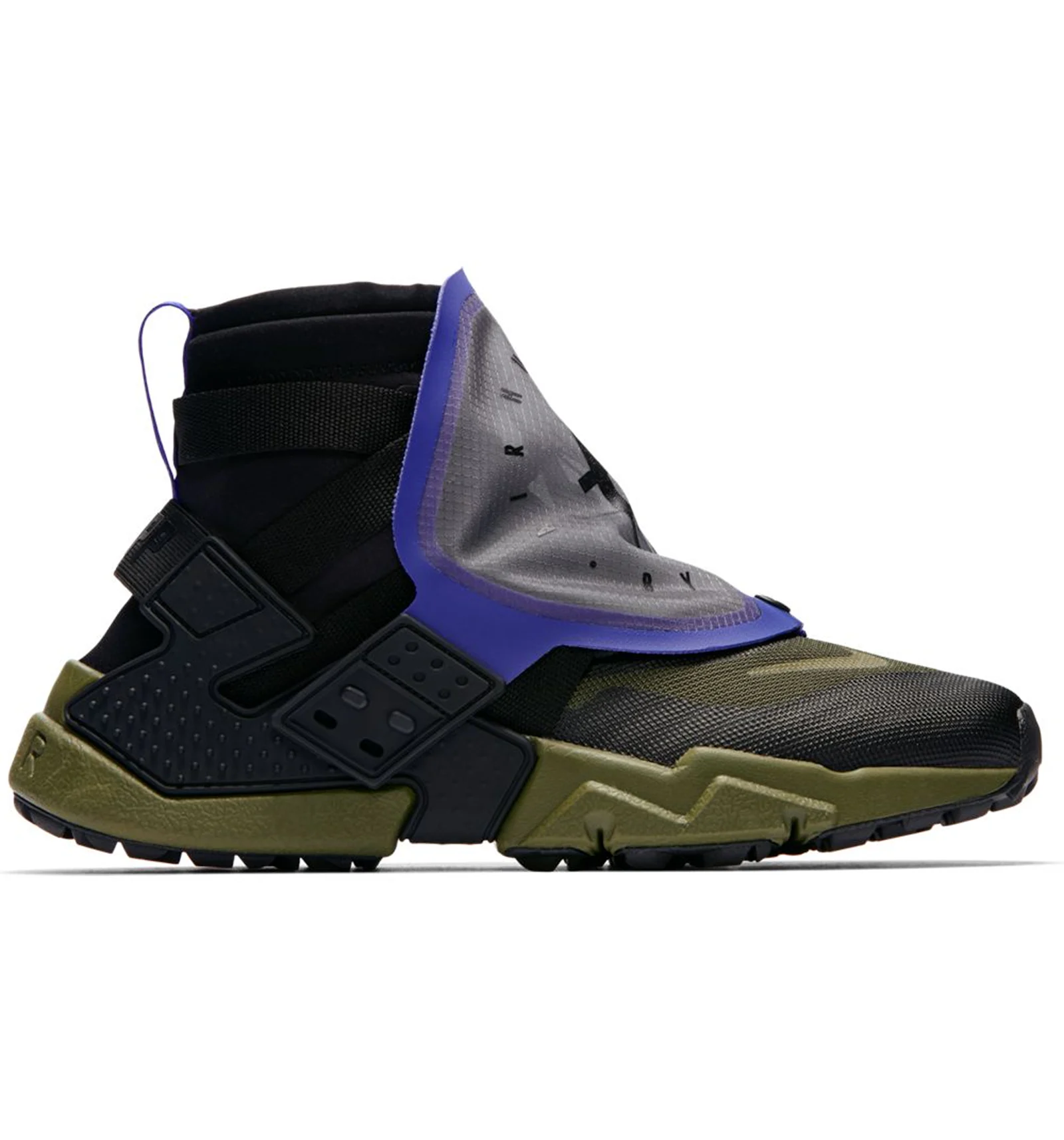 Nike Air Huarache Gripp Black Olive Canvas Men s AT0298 001 US