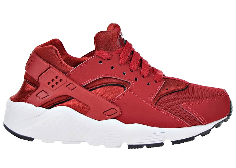 Nike red hot sale huarache children's