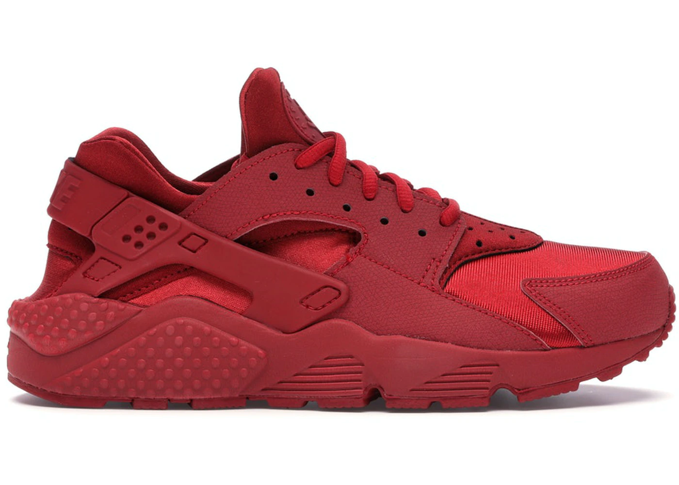 Triple red top huaraches womens