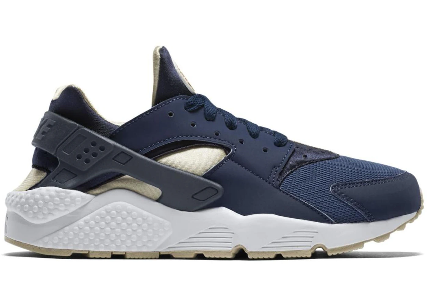 Mens navy blue nike huarache Clearance