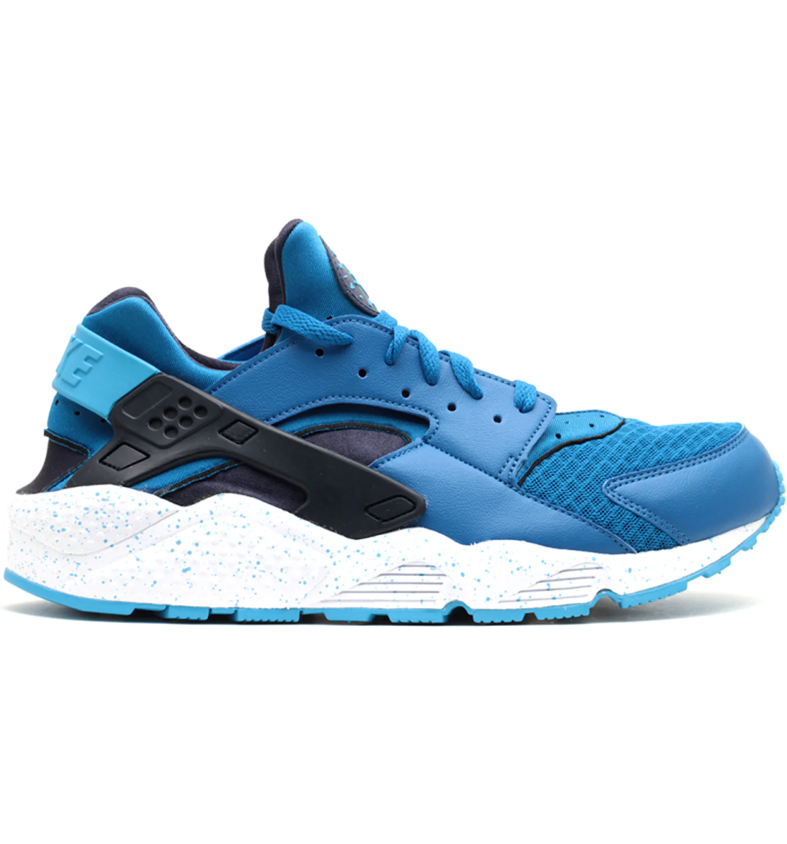 Air huarache run mid top mens blue