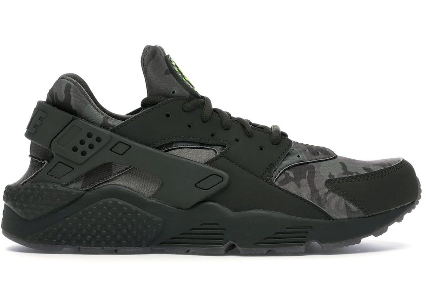 Nike Air Huarache Run Camo Green Men's AT6156-300 US