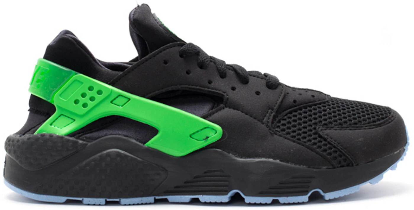 Opschudding schroef inval Nike Air Huarache Run FB Black Poison Green Men's - 705070-001 - US