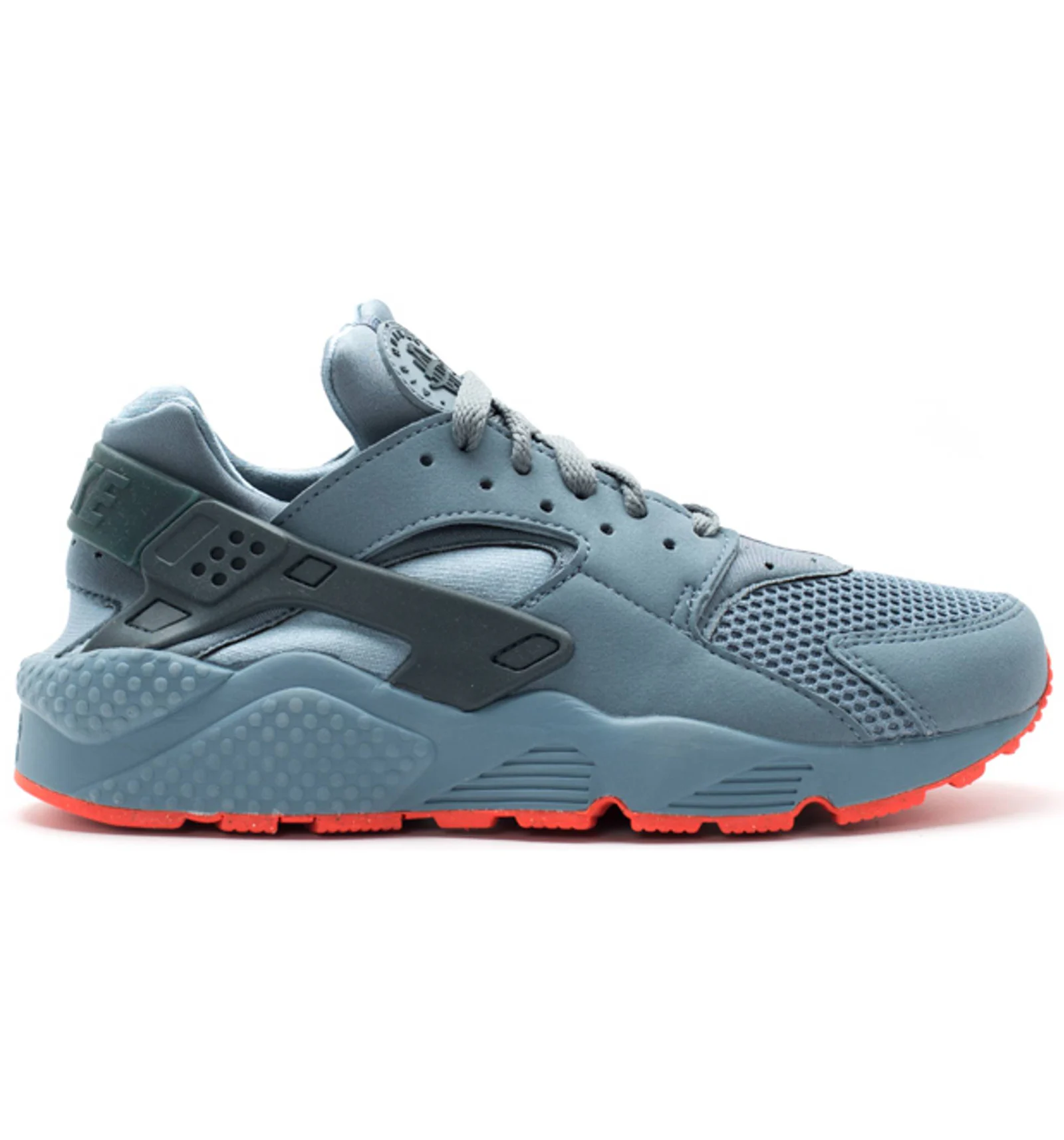 Nike Air Huarache Run FB Blue Graphite Bright Crimson Men s