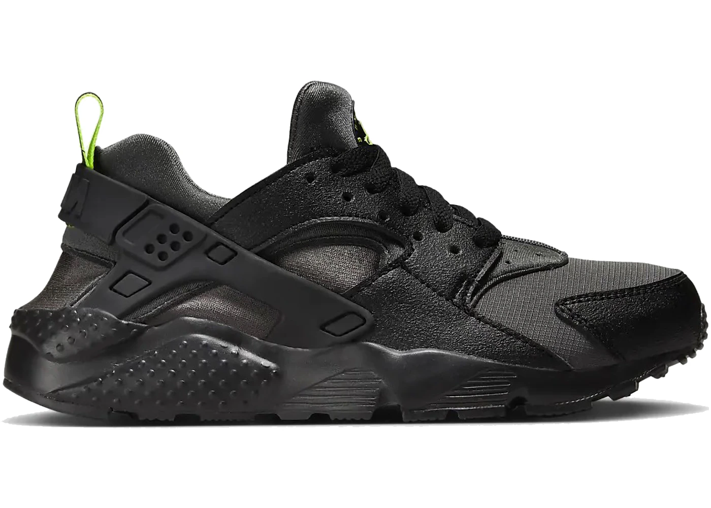 Nike Air Huarache Run Iron Grey Volt (GS) - DZ5632-001 - US