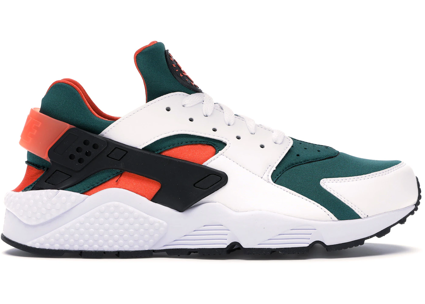 Nike Air Huarache Run Miami Hurricanes Men's - AT4254-102 - US