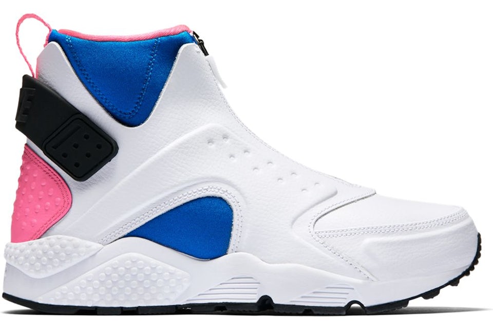 Nike Air Huarache Run Mid White Soar Pink Pow Women s 807313