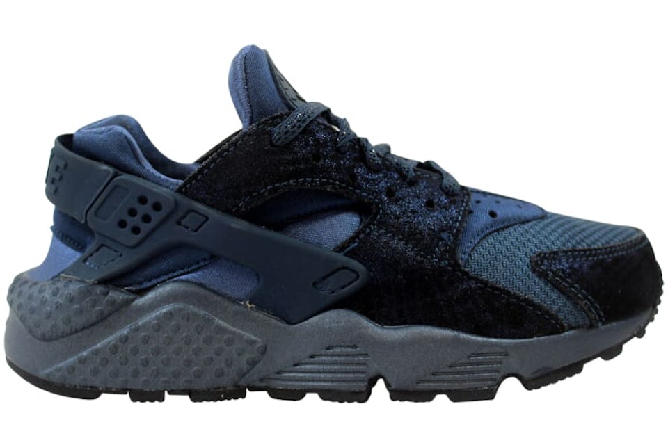 Nike huarache womens navy blue Clearance