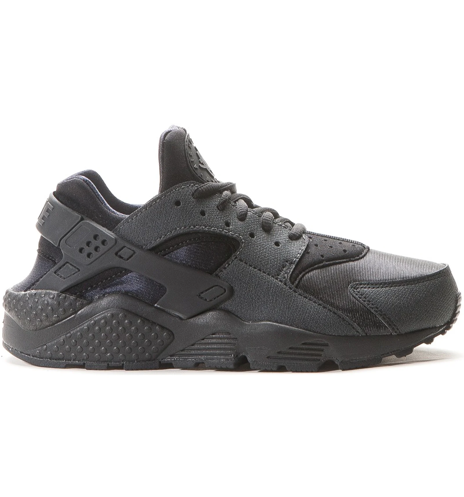 Huarache run top triple black