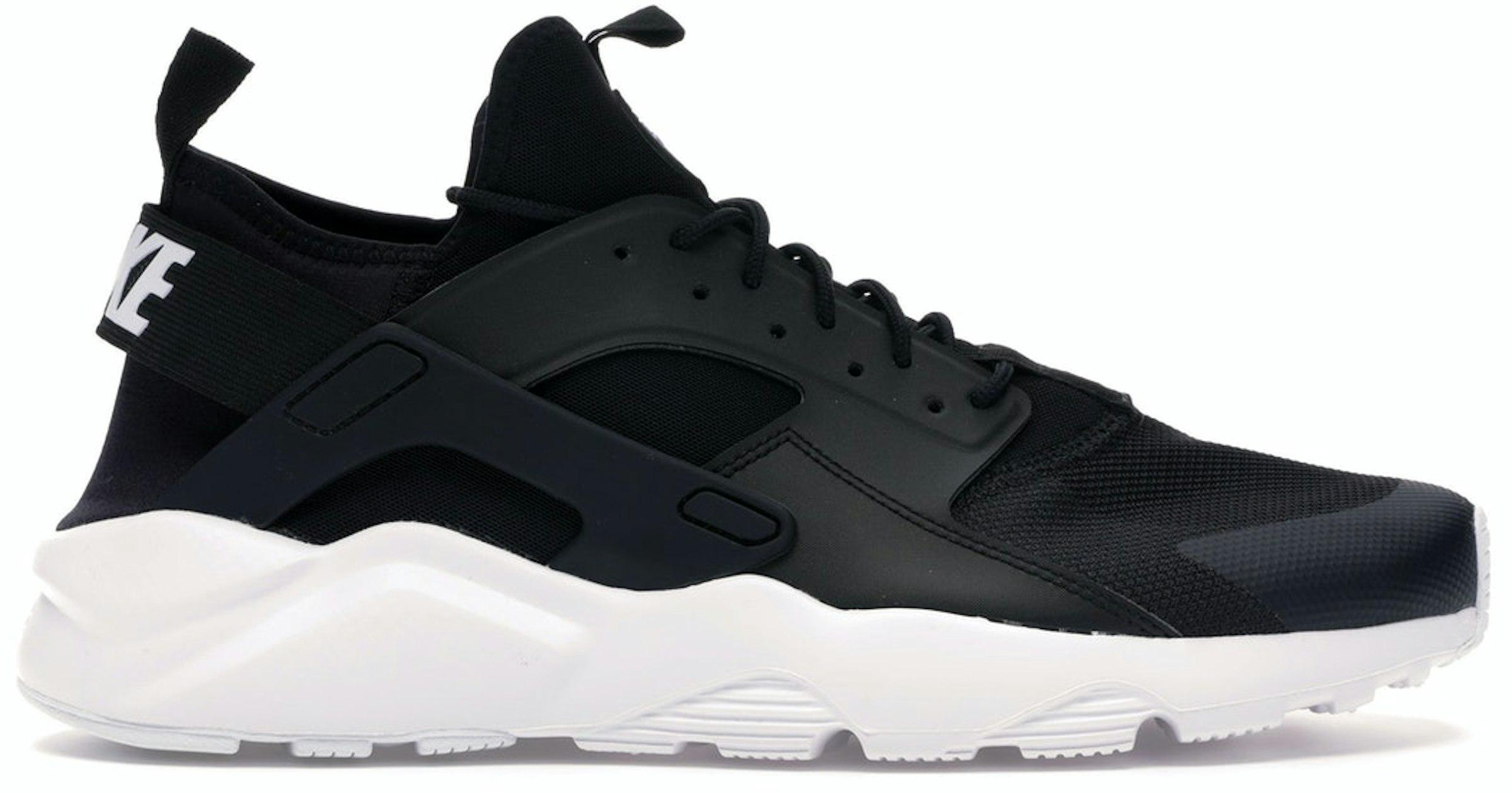 Nike Air Huarache Run Ultra Black White Men's - 819685-016 -