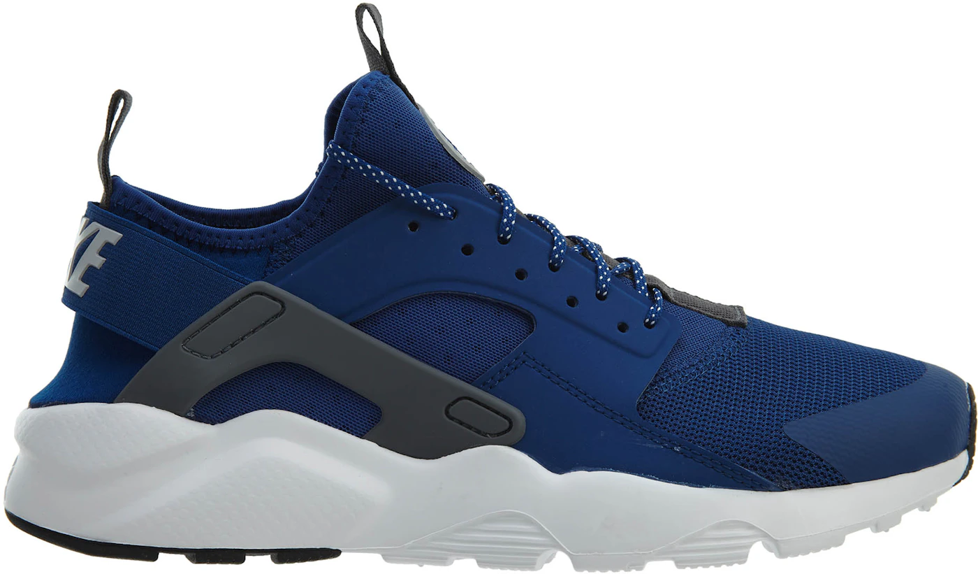 mezcla modelo estoy de acuerdo con Nike Air Huarache Run Ultra Gym Blue Wolf Grey-White Men's - 819685-411 - US