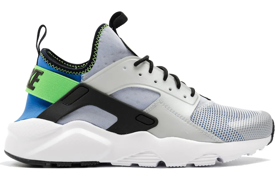 Nike Air Huarache Run Ultra Royal Blue Scream Green Men's - 819685-400 - US