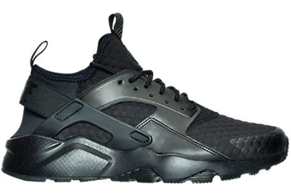 Nike Air Huarache Run Ultra Triple Black 2016 Men s 857909 002