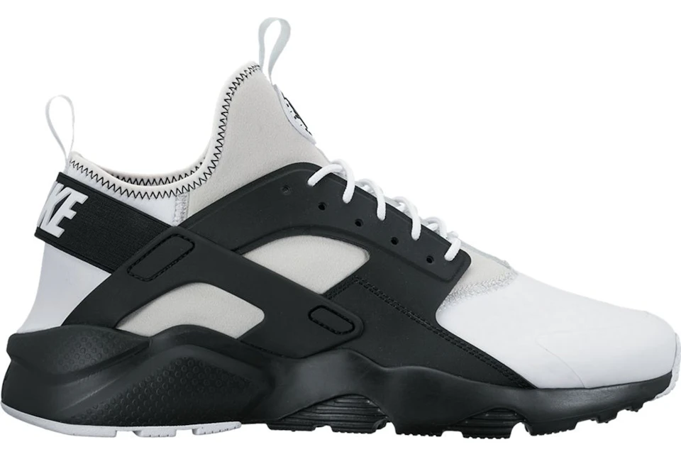 Nike Air Huarache Run Ultra White Black 100 Nike Air Huarache Run Ultra White Black 100