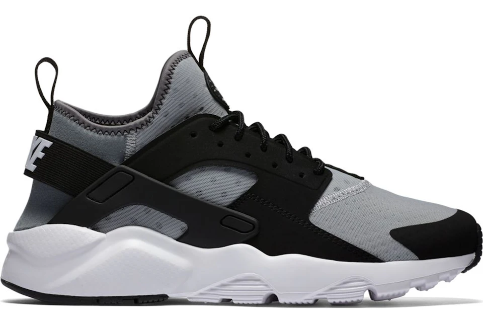 Nike Air Huarache Run Ultra Wolf Grey Black 010 Us Nike Air Huarache Run Ultra Wolf Grey Black 010 Us