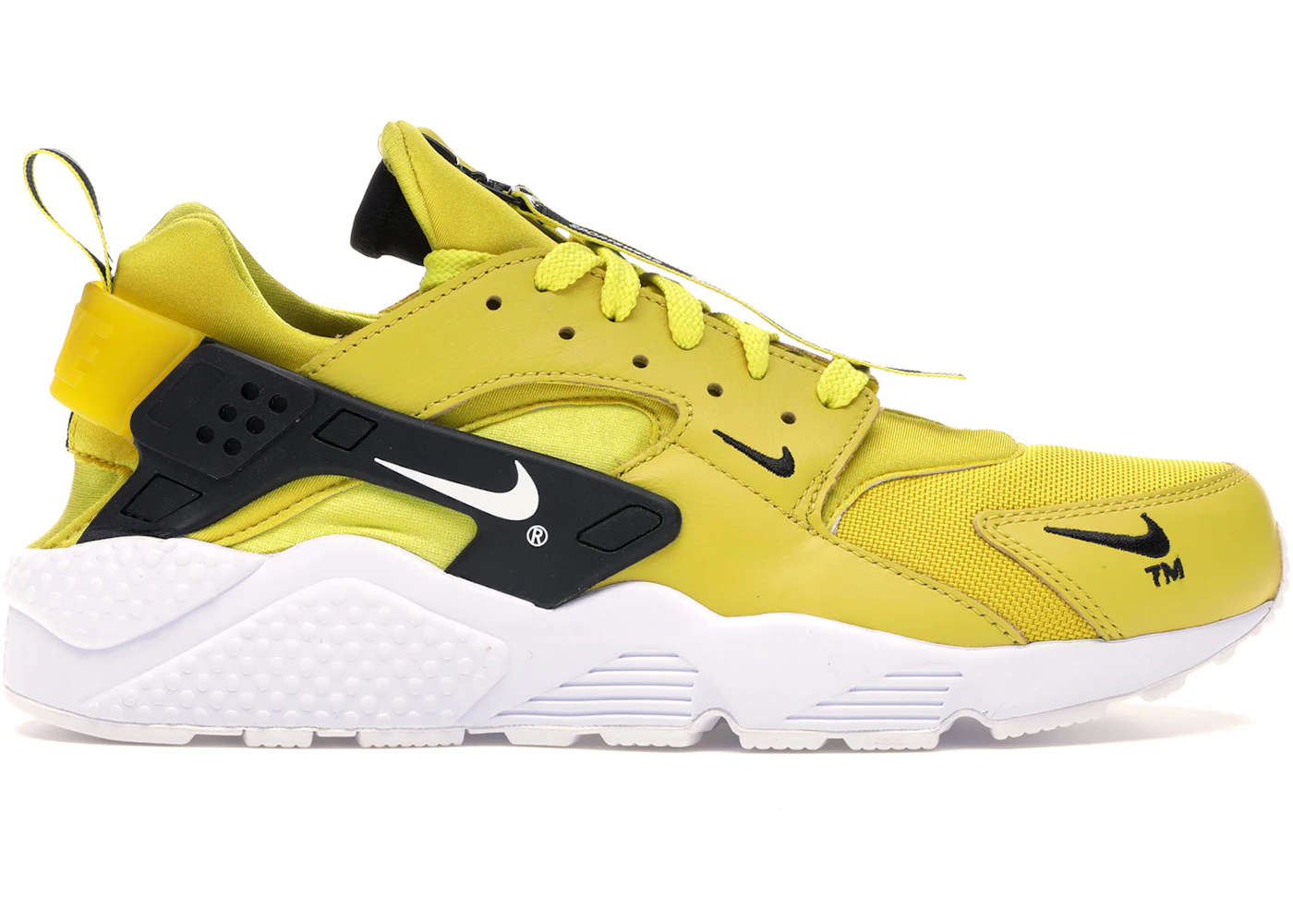 Nike Air Huarache Run Zip Citron vif Homme Style BQ6164-700 FR