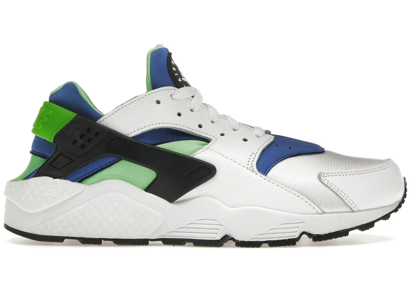 White blue and green huaraches Clearance