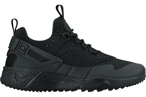 Nike Air Huarache Utility Triple Black Men s 806807 004 US