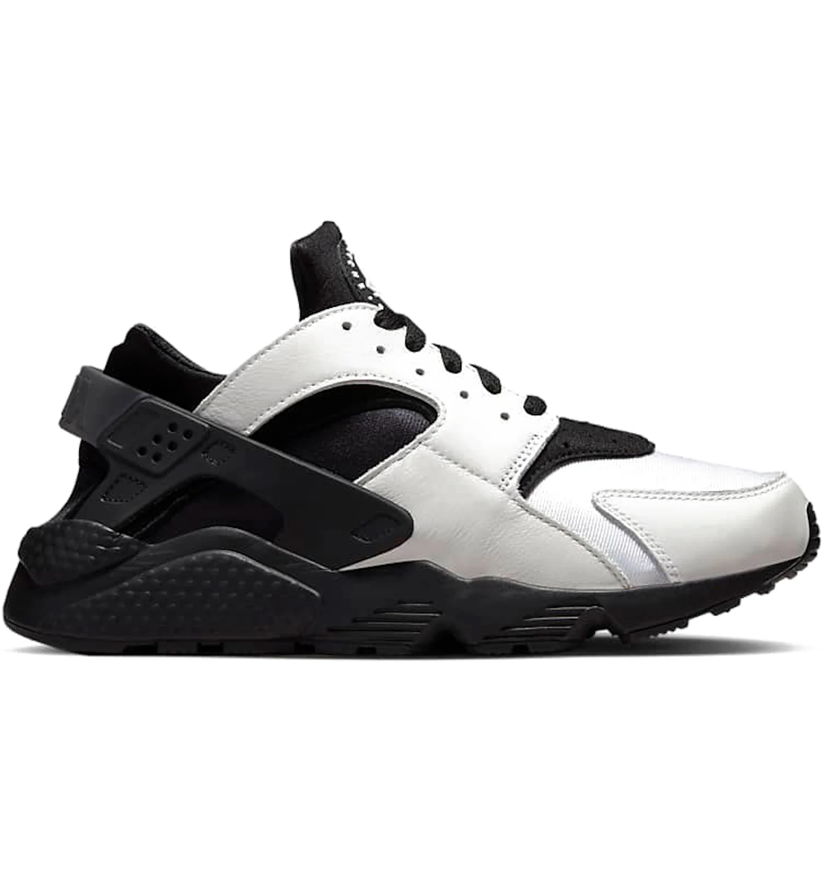 Nike shoes huarache black and white Clearance