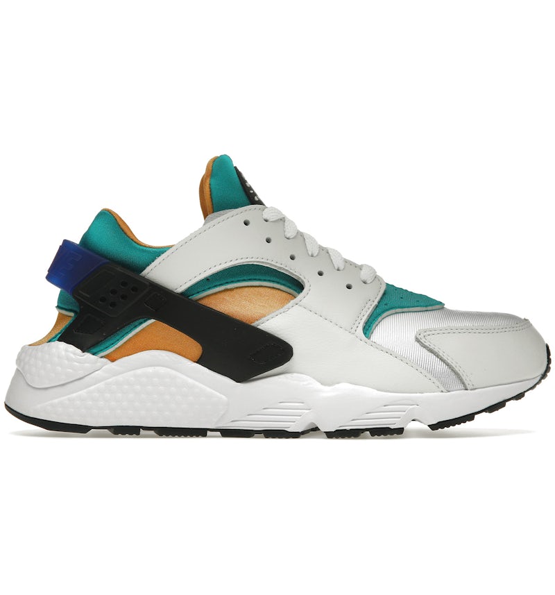 Nike Huaraches White Lime Green And Blue Huaraches Nike Air