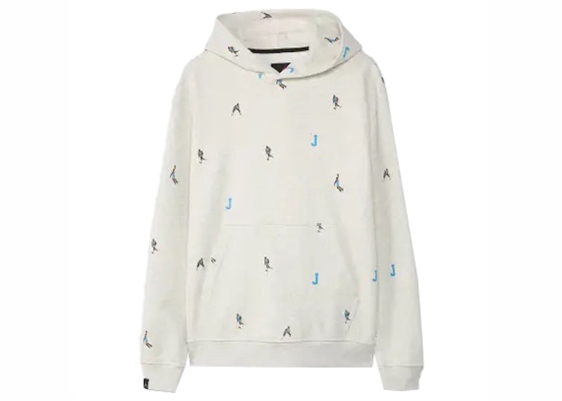 Nike Air Jordan Essentials Hoodie Oatmeal Heather Men's - SS23 - US