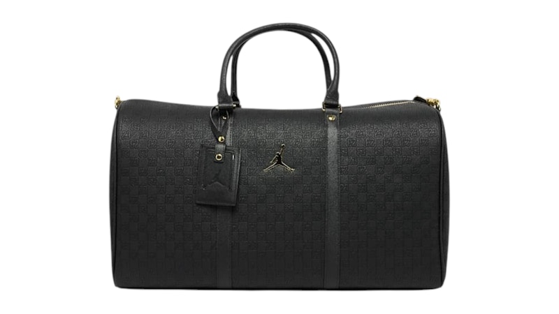 Nike Air Jordan Monogram Duffle Bag Black/Gold メンズ - JP