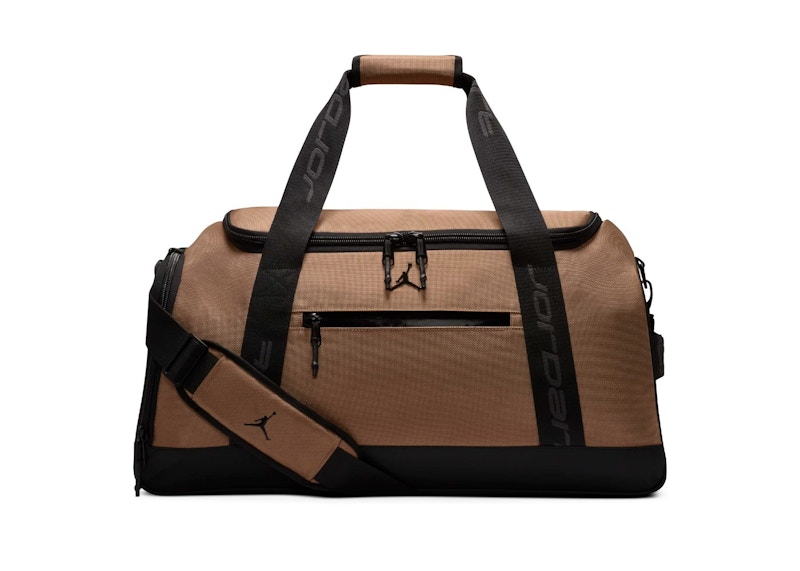 Nike Air Jordan Sports Duffle Bag Brown メンズ - JP
