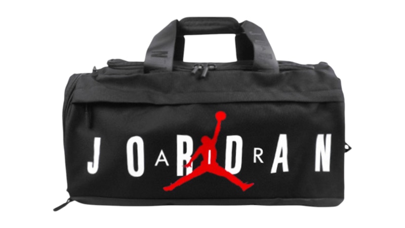 90s レトロ ナイキ Air Jordan NIKE ドラムバッグ　バスケ Nike Air Jordan Velocity Duffle Bag Black メンズ - JP