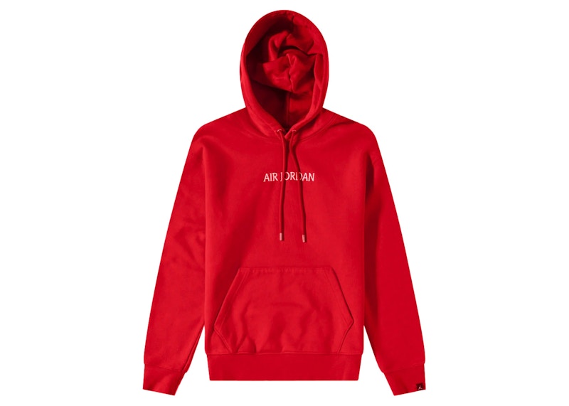 Nike air red on sale hoodie