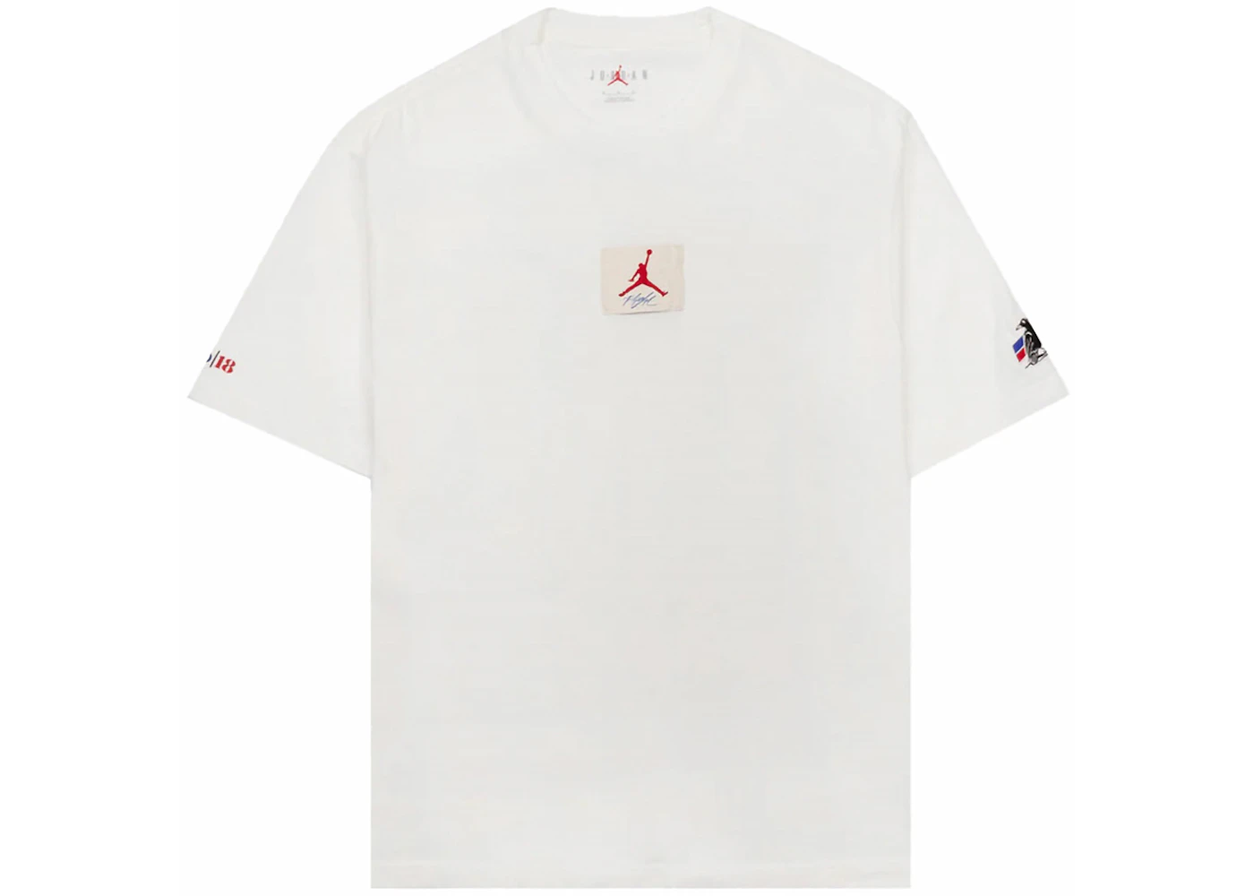 Nike Air Jordan x Two 18 Detroit 218 Tee Sail Men's FW23 US