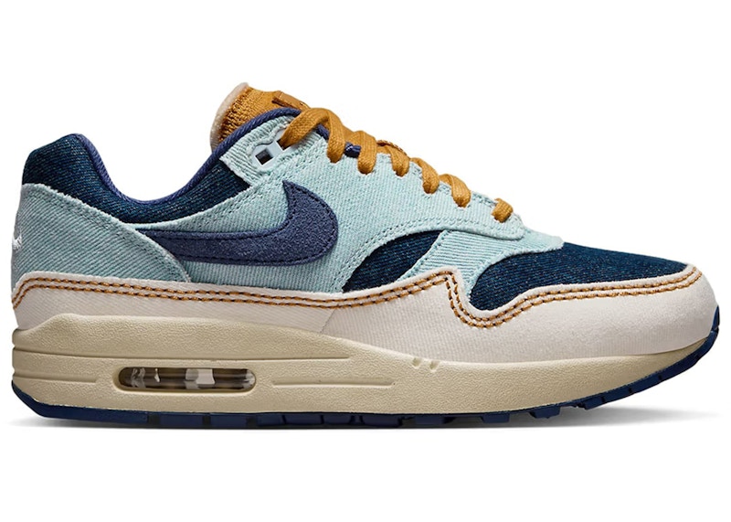 Nike Air Max 1 PRM Dirty Denim Men's - DV3050-300 - US