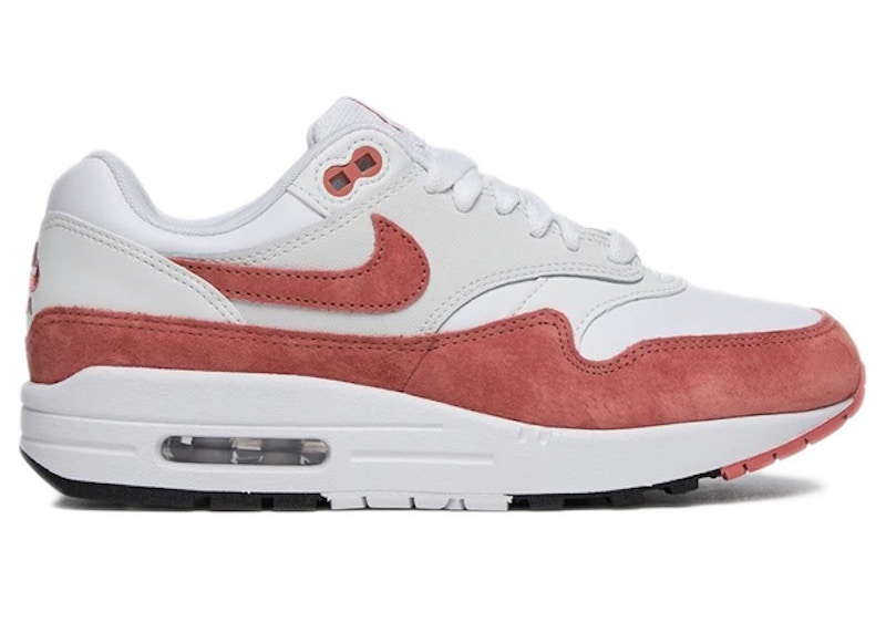 Nike air max 1 white pink online