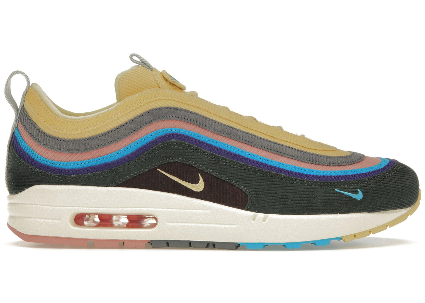 Australia Fourth Diplomacy Nike Air Max 1/97 Sean Wotherspoon (Extra Lace Set Only) - AJ4219-400 - US