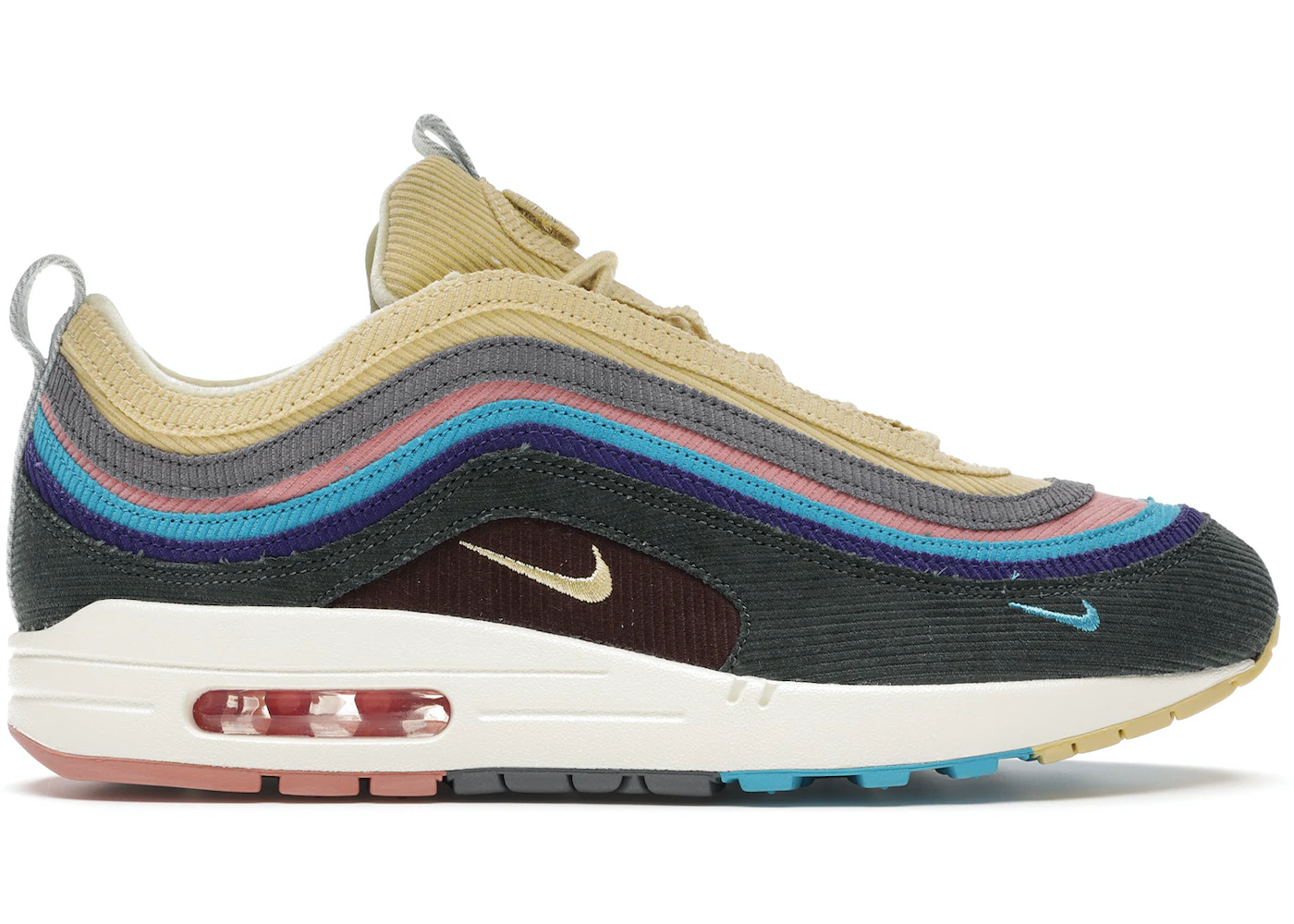Rijden Vlak tuberculose Nike Air Max 1/97 Sean Wotherspoon (All Accessories and Dustbag) Men's -  AJ4219-400 - US