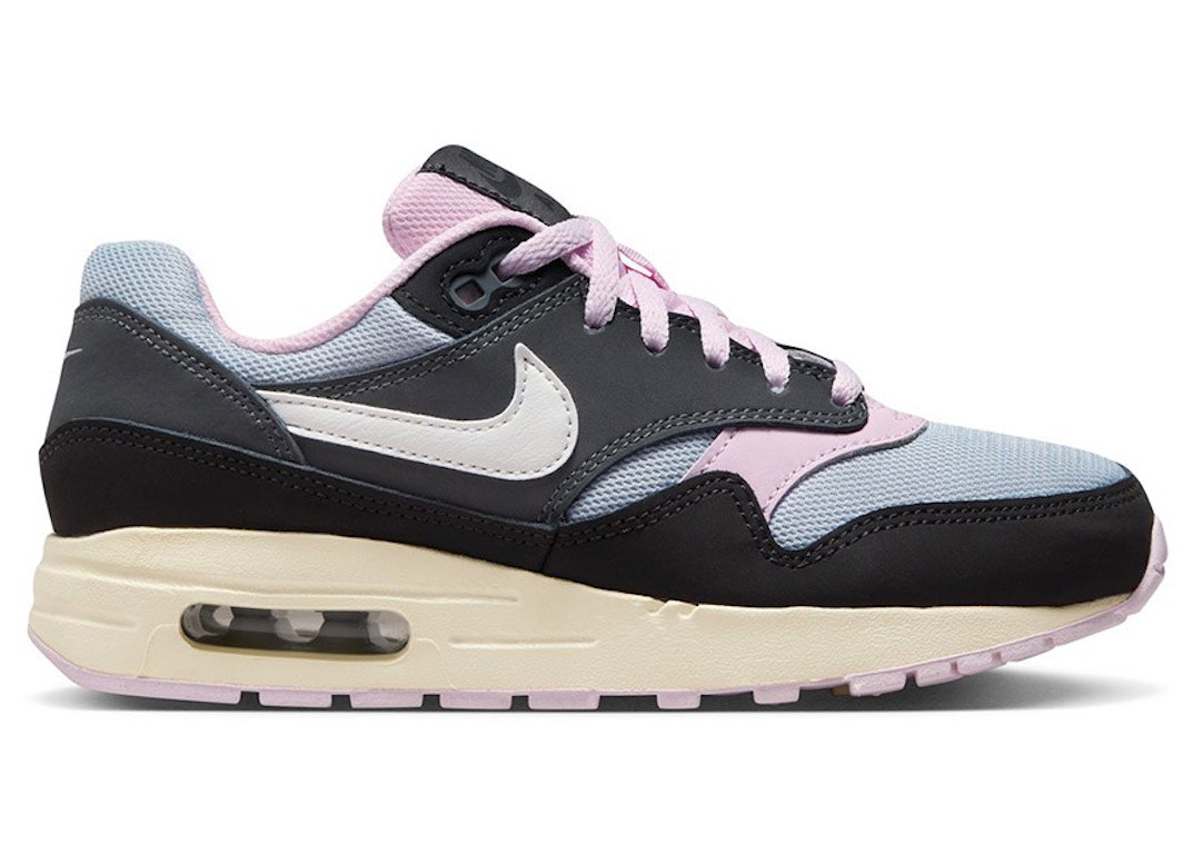 Pre-owned Nike Air Max 1 Anthracite Pink Foam (gs) In Black/summit White/anthracite