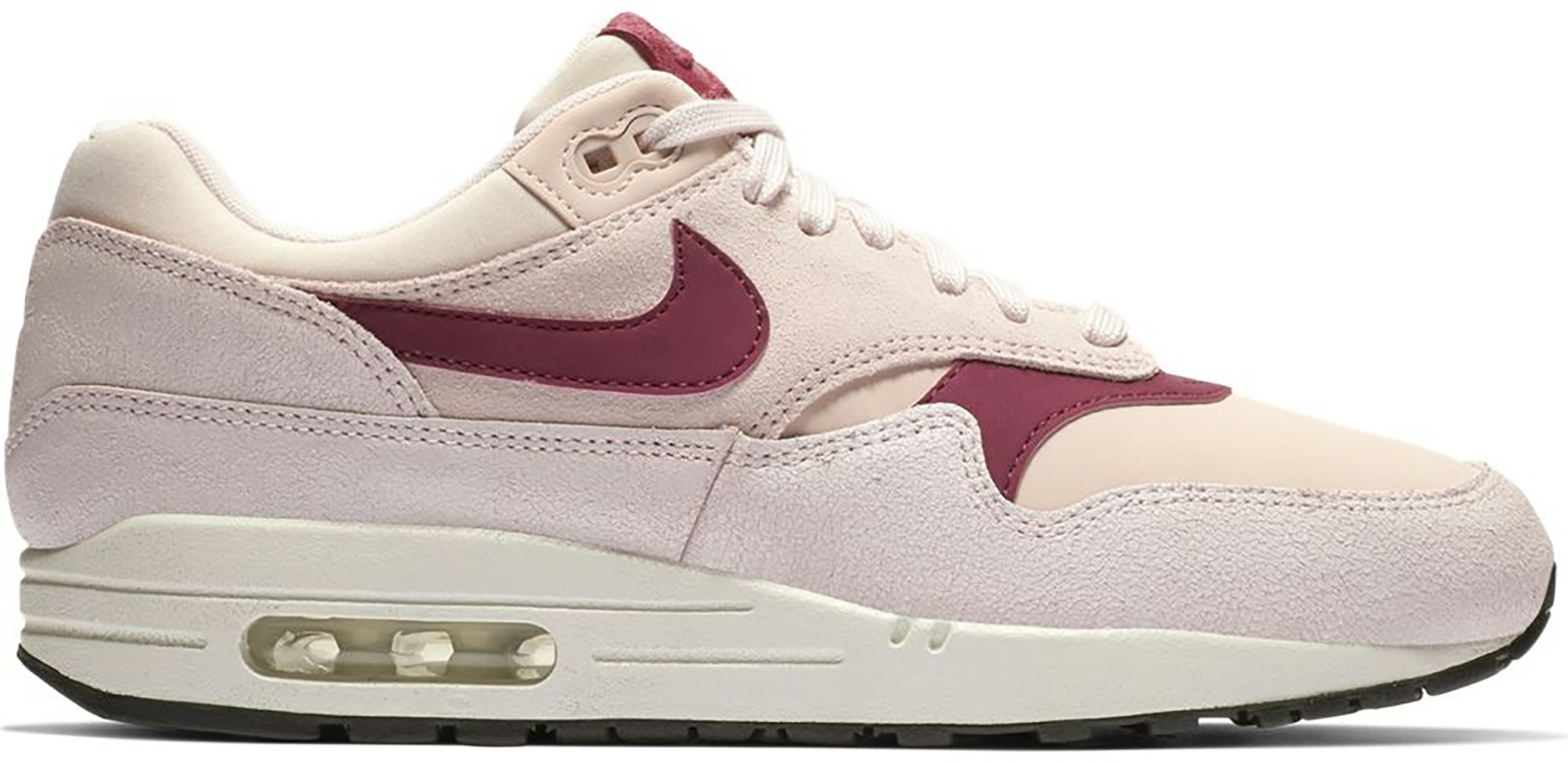 browser Bad Cadeau Nike Air Max 1 Barely Rose True Berry (Women's) - 454746-604 - US