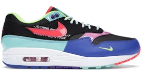 Nike Air Max 1 Zebra Blue Men's - 555766-402 - US