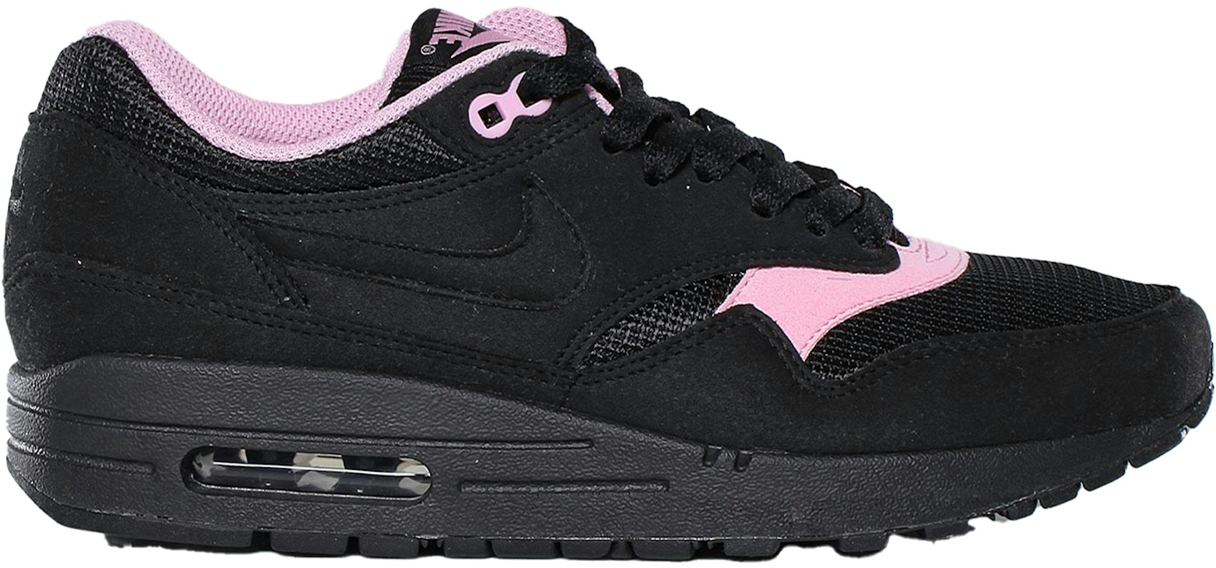 Nike Air Max 1 Black Perfect Pink - 319986-010 - US