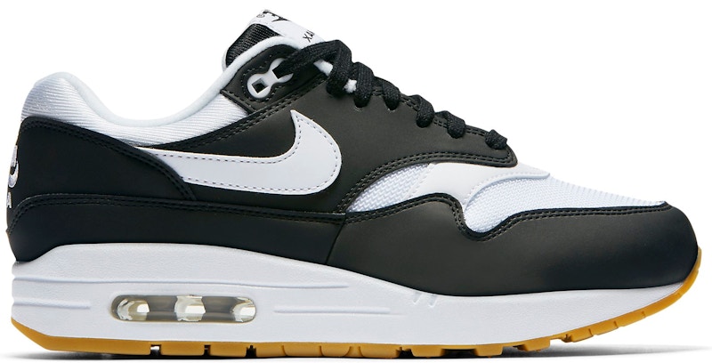 nike air max 1 black white gum