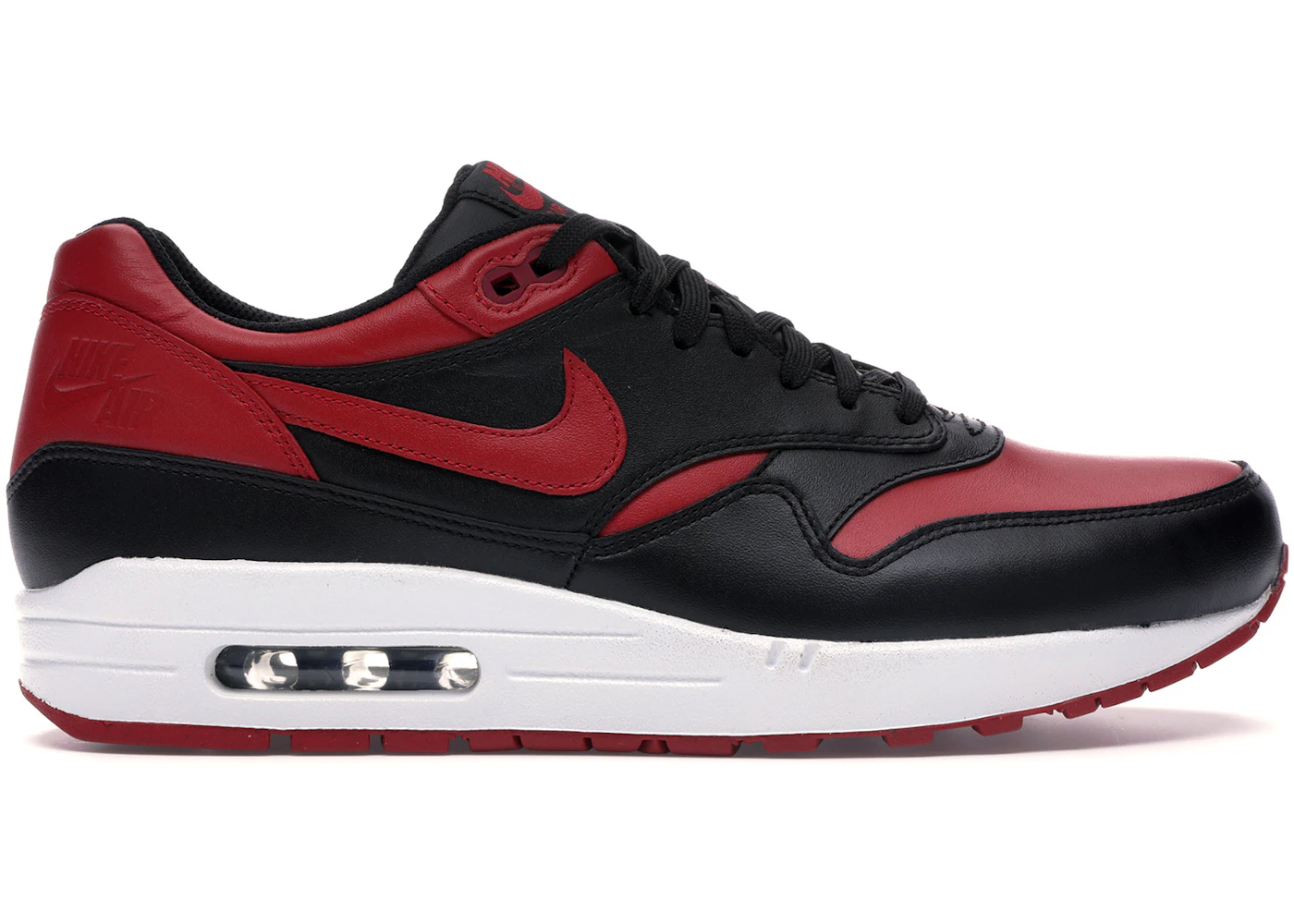 Airmax Bred Air Max Premium Black University Red Nike Air Max Bred