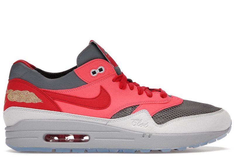 Nike Air Max 1 CLOT Kiss of Death Solar Red (Special Box)