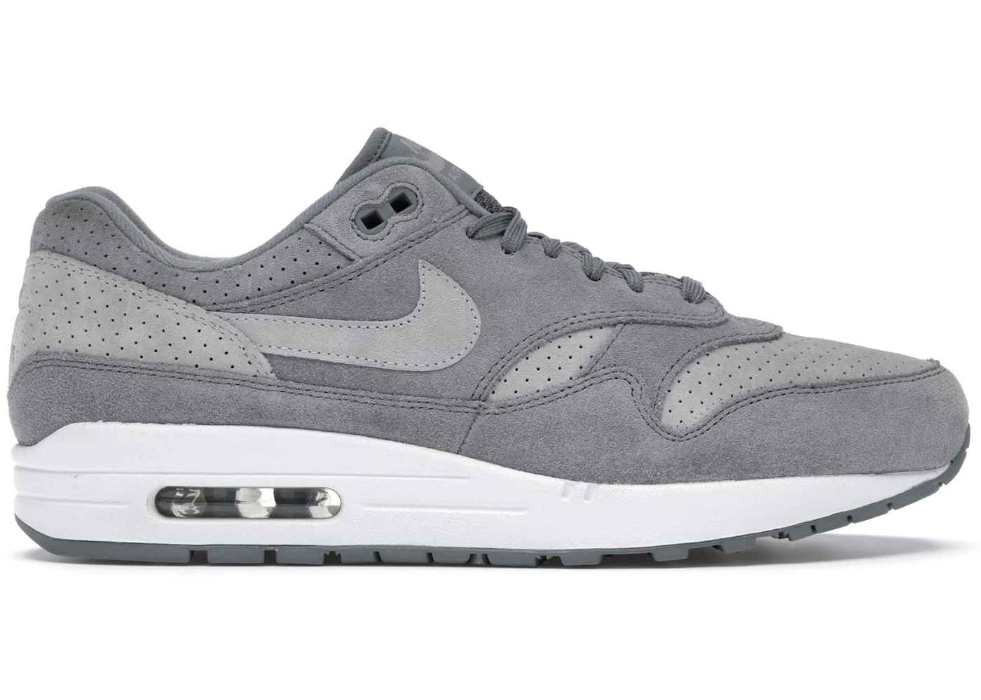 Nike Air Max 1 Cool Grey Wolf Grey Men's - 875844-005 - US