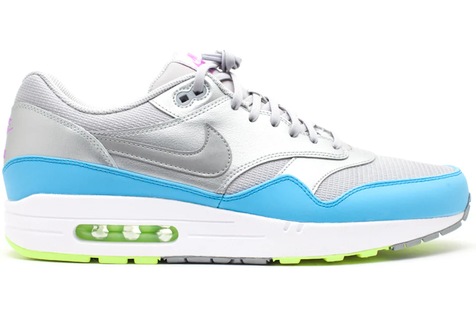 Nike air sales max 1 silver