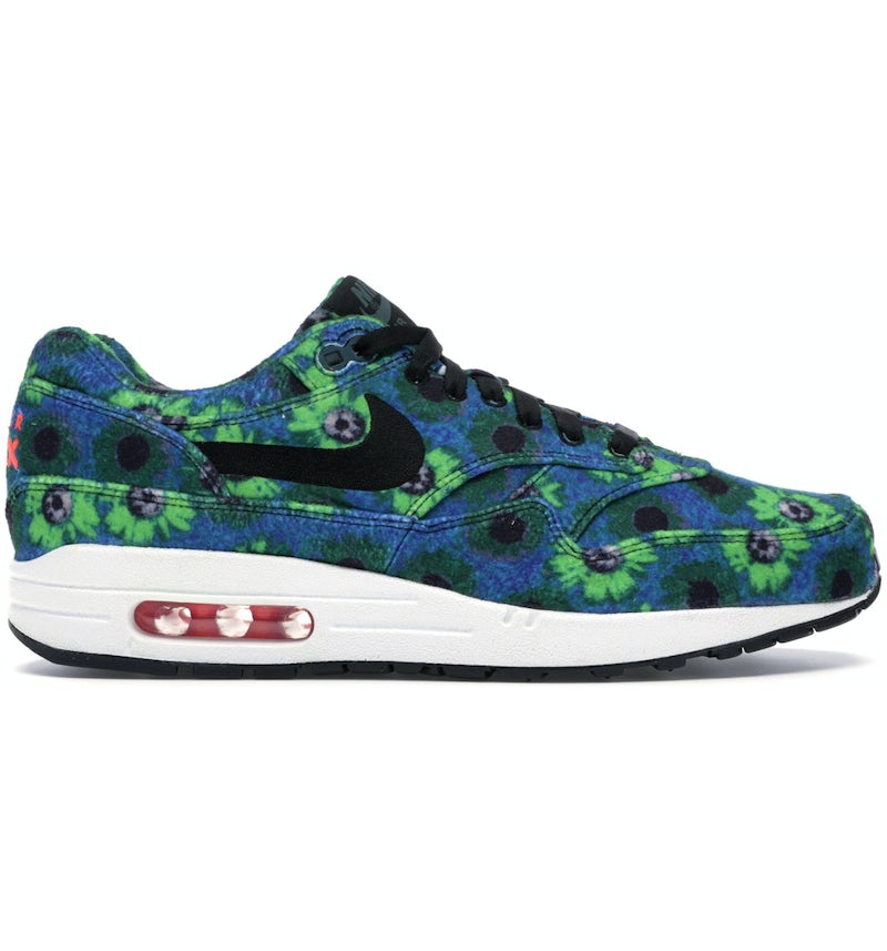 Nike Air Max 1 Floral Mowabb Volt Men s 858876 002 US