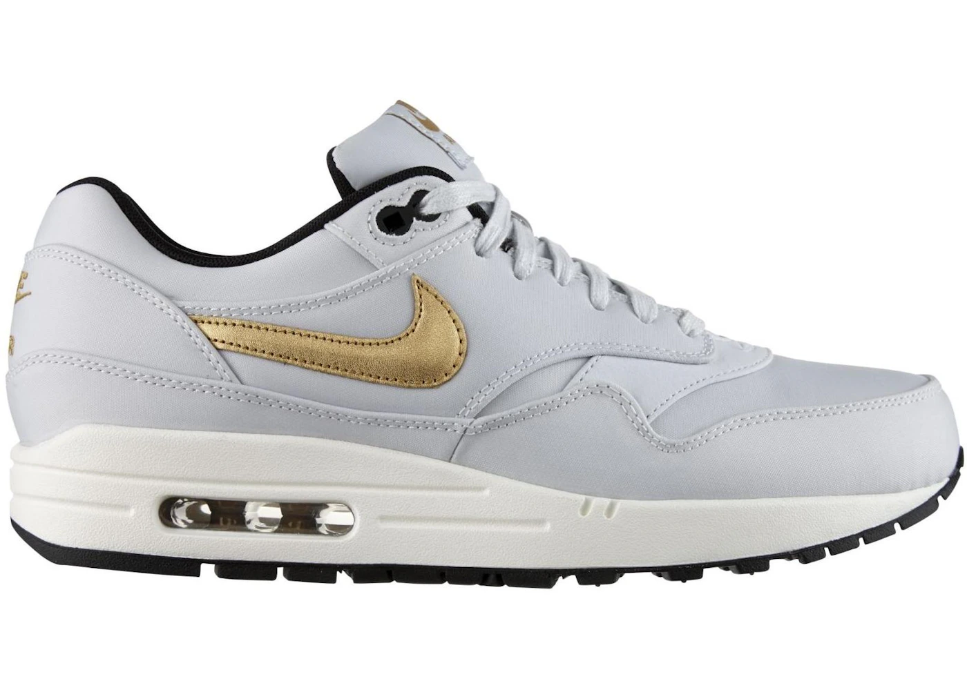 Nike air max 1 premium qs gold Clearance