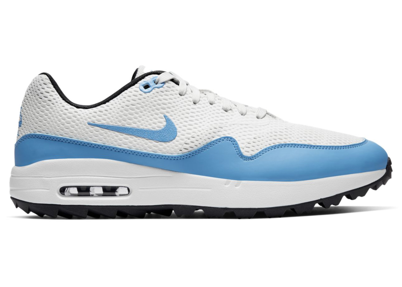 Nike Air Max 1 Golf White University Blue صوص الكراميل