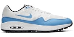 Nike Air Max 1 Golf Blanc Université Bleu