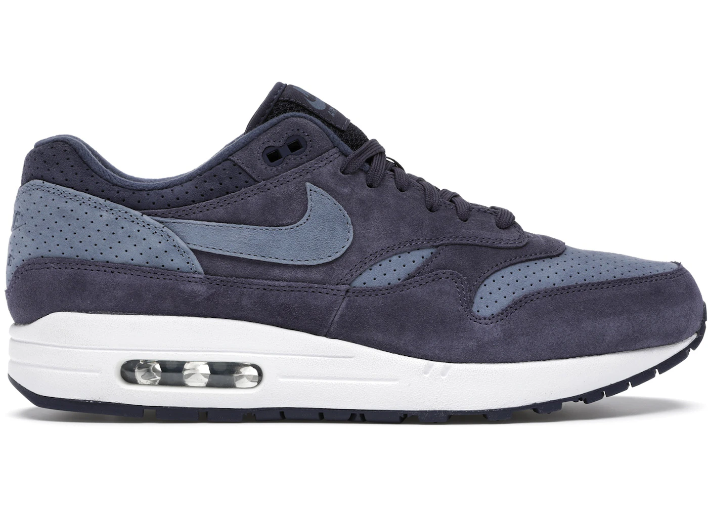 Nike air max 1 premium grey perf Clearance