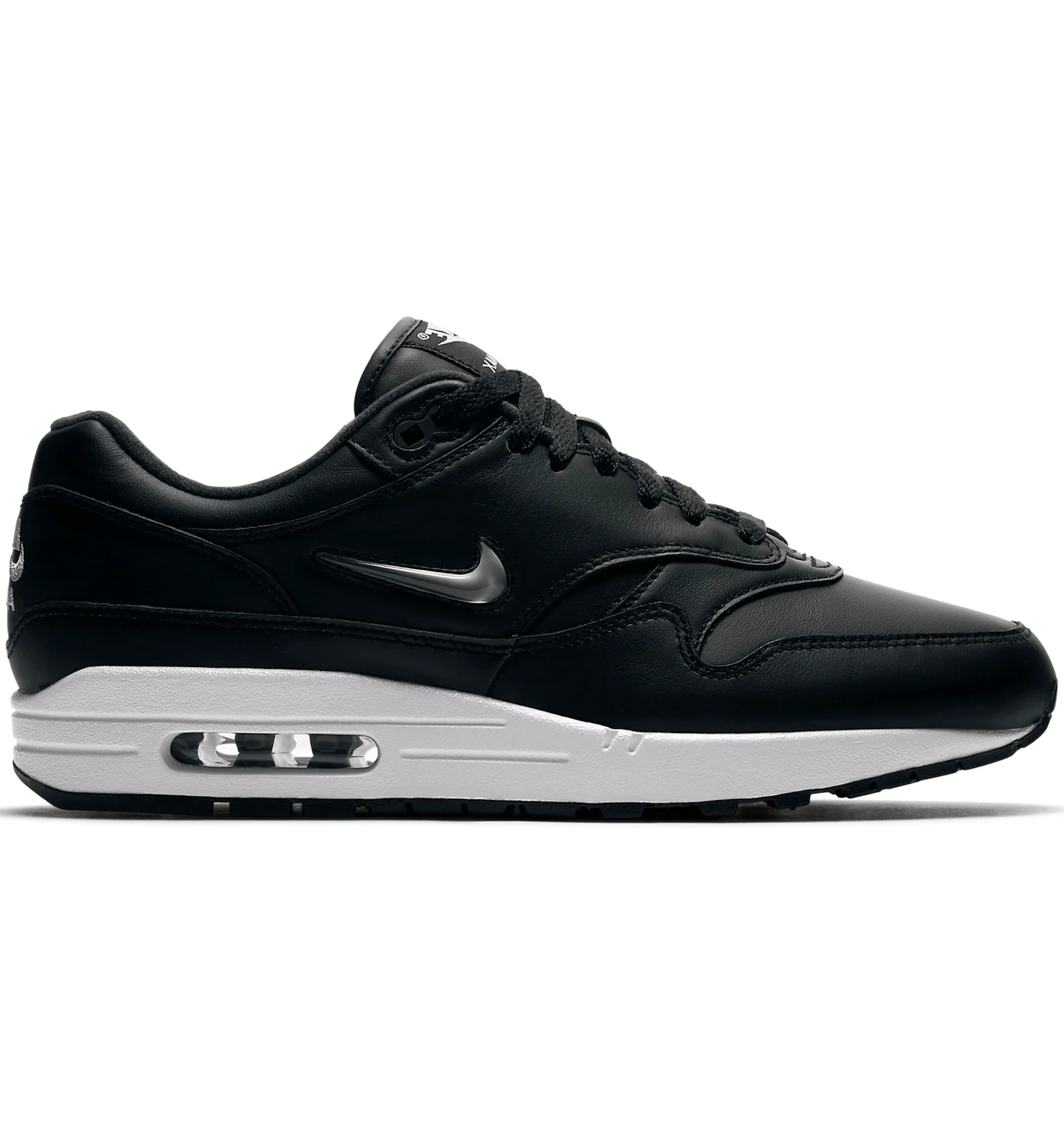 Air max sales 1 black silver